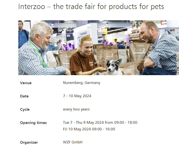 38TH  INTERZOO 2024