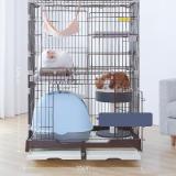 Large Crate with 3 Platforms for Cat