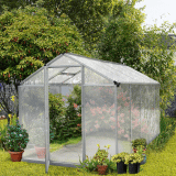 ALS NG250-07 Garden Polycarbonate Greenhouses for Gardening