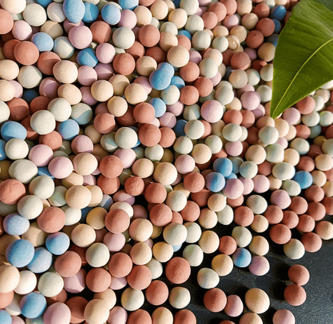 Multicolor Clay Balls Leca