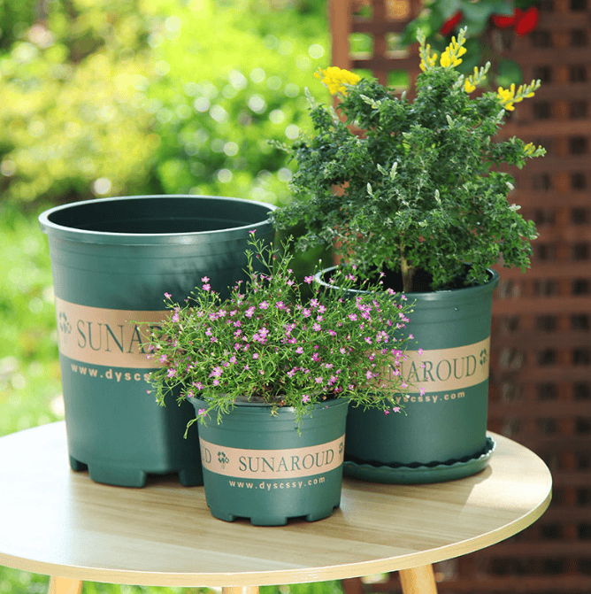 7L plastic garden Flower Pots