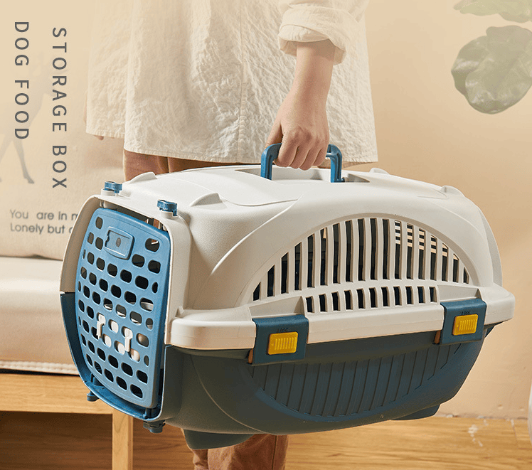 Plastic Airline Approved Travel Dog Crate